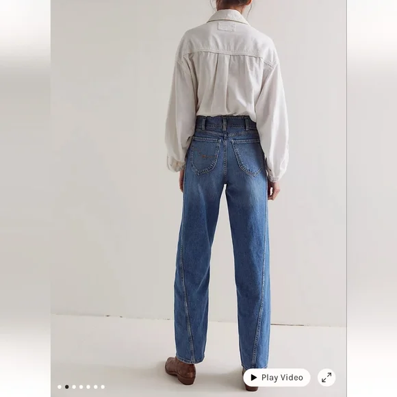 NWT Free People We the Free Aster Straight leg jeans - Picture 2 of 13